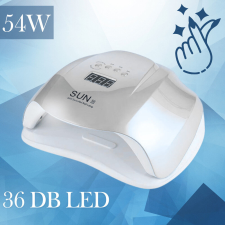 Sun X UV/LED műkörmös lámpa - Shiny silver uv lámpa