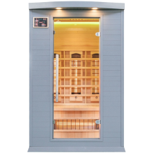  Sundum Classic 2 személyes WiFi infraszauna szürke szauna