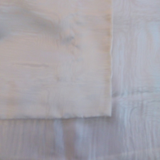 Sunnysilk hernyóselyem kispárna huzat, 40x50 cm, fehér négyzetes lakástextília