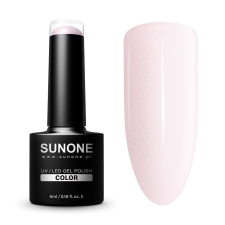 SunOne UV/LED Zselélakk Rózsa színben, 5ml lakk zselé