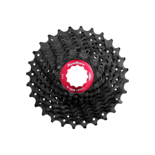 Sunrace CSRX1 11 sebességes fogaskeréksor [fekete-piros, 11-25] kerékpáros kerékpár és kerékpáros felszerelés