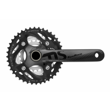 Sunrace FCMS50 integrált MTB hajtómű középcsapággyal [fekete, 40/30/22] kerékpáros kerékpár és kerékpáros felszerelés