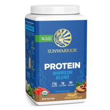 Sunwarrior Warrior Blend Organic Protein, francia pirítós 750 g vitamin és táplálékkiegészítő