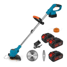 SUPAMASTER Akkumulátoros fűkasza szett 2 akkumulátorral 88V SM-2988 fűkasza