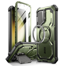 Supcase IBLSN Armorbox Mag Supcase tok MagSafe Samsung Galaxy S24 - zöld tok és táska