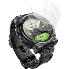 Supcase IBLSN ArmorBox Supcase szett tok, szíj és üveg Samsung Galaxy Watch 6 Classic (47 mm) - Fekete okosóra kellék