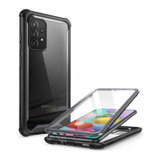 Supcase IBLSN Samsung Galaxy A72 4G/5G Szilikon Tok - Átlátszó/Fekete tok és táska