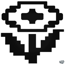  Super Mario 8-bit virág matrica matrica