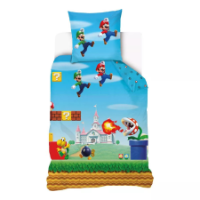 Super Mario Level ágyneműhuzat 140×200cm, 70×90 cm lakástextília
