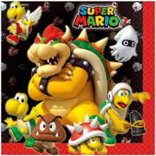Super Mario szalvéta 20 db-os party kellék