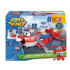 Super Wings - Jett felszállópálya játékszett játékfigura