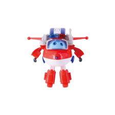 Super Wings Jett Police Patrol repülő fénnyel és extra szárnnyal (730220) játékfigura