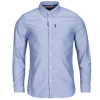 Superdry Hosszú ujjú ingek OXFORD ESSENTIAL Kék EU S