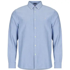 Superdry Hosszú ujjú ingek Preppy Oxford L/s Shirt Kék EU M férfi ing