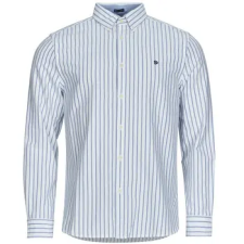 Superdry Hosszú ujjú ingek Preppy Oxford L/s Shirt Kék EU M férfi ing