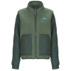 Superdry Polárok FLEECE HYBRID JACKET Kék DE 36