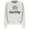Superdry Pulóverek COUNTRY CLUB LOOSE CREW Fehér DE 36