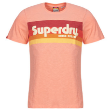 Superdry Rövid ujjú pólók LOGO TERRAIN Narancssárga EU M