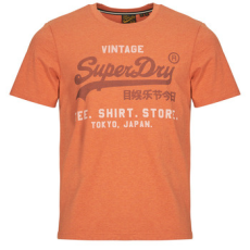 Superdry Rövid ujjú pólók Vl Heritage Relaxed Tee Narancssárga EU M