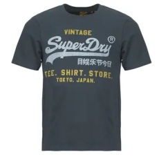 Superdry Rövid ujjú pólók Vl Heritage Relaxed Tee Szürke EU XXL