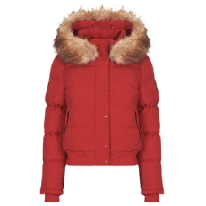 Superdry Steppelt kabátok EVEREST HOODED BOMBER JKT Piros DE 40