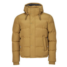 Superdry Steppelt kabátok EVEREST SHORT HOODED PUFFER Barna EU L