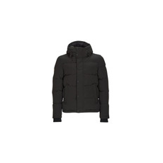 Superdry Steppelt kabátok EVEREST SHORT HOODED PUFFER Fekete EU L
