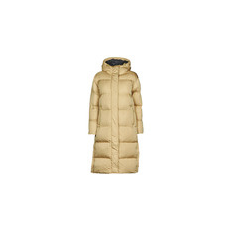 Superdry Steppelt kabátok STUDIOS LONGLINE DUVET COAT Bézs DE 40