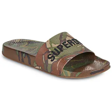 Superdry strandpapucsok Camo Print Pool Slide Keki 40 / 41