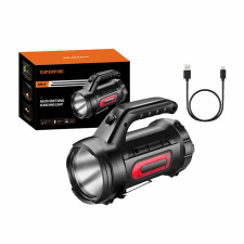 Superfire M9-E keresőlámpa, 900lm, USB kültéri világítás