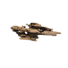  SuperFish | Honeycomb Wood Small - dekoráció - S