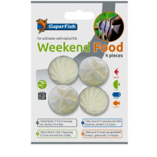 SuperFish | WEEKEND FOOD 4X | Egy hétvégi haltáp - 4 db haleledel