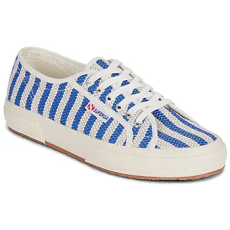Superga Rövid szárú edzőcipők 2750 COTTON STRIPES Kék 37