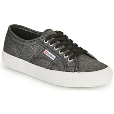 Superga Rövid szárú edzőcipők 2750 GLITTER CANVAS Szürke 38