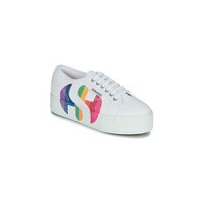 Superga Rövid szárú edzőcipők 2790-COTWPRINTEDLOGOGLITTER Fehér 35