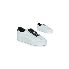 Superga Rövid szárú edzőcipők WHITE BLACK Fehér 40 női cipő