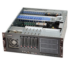 Supermicro 842XTQ-R606B Rack Fekete 600 W számítógép ház