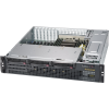 Supermicro CSE-825MBTQC-R802LPB számítógép ház Rack Fekete 800 W