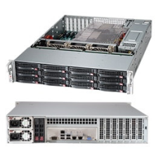 Supermicro CSE-826BAC12-R1K23LPB számítógép ház Rack Fekete 1200 W számítógép ház