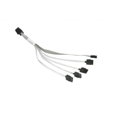Supermicro MiniSAS HD - 4 SATA kábel 20cm (CBL-SAST-0664) kábel és adapter