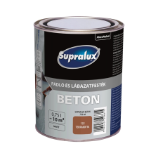 Supralux Beton padló és lábazatfesték 122 Terrakotta 0,75 l fal- és homlokzatfesték
