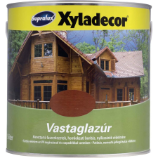 Supralux Xyladecor oldószeres vastaglazúr középtölgy 2,5 l favédőszer és lazúr
