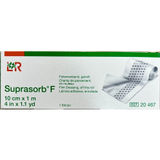 SUPRASORB F filmkötszer tekercs 1m x 10 cm gyógyászati segédeszköz
