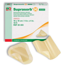  SUPRASORB H STANDARD 10 X 10 CM gyógyászati segédeszköz