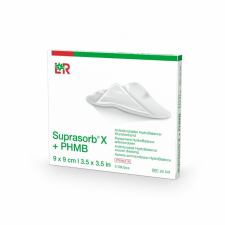 SUPRASORB X +PHMB 9 cm x 9 cm gyógyászati segédeszköz