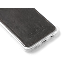 SURAZO BCL000007 iPhone 6 szilikon tok bőr borítással fekete tok és táska