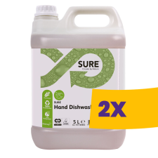 Sure Hand Dishwash Kézi mosogatószer 5L (Karton - 2 db) tisztító- és takarítószer, higiénia