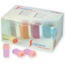  SURGILANCE automata újjszúró - biztonsági 21G/100 db gyógyászati segédeszköz