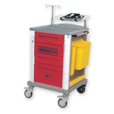  Sürgősségi medikai kocsi 67x64x100 cm gyógyászati segédeszköz