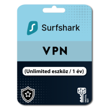 Sursfhark VPN (Unlimited eszköz / 1 év) (Elektronikus licenc) karbantartó program
